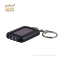 Solar Power Rechargeable Convenient pocket 3 Led keychain